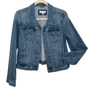 LOFT Classic Denim Jean Jacket Size Medium
